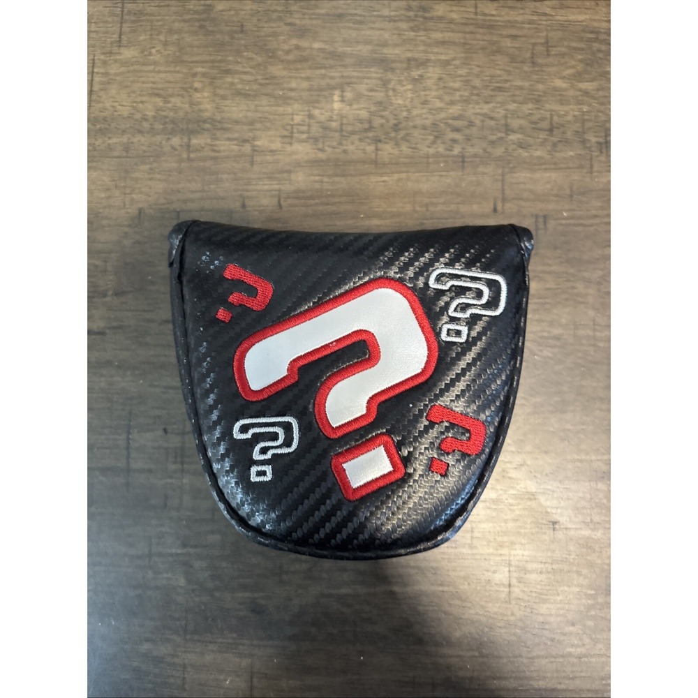 New Odyssey Golf Question Mark Mallet Putter Headcover